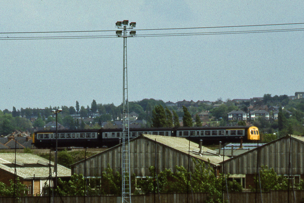 Class 101 dmu near Rowley Regis