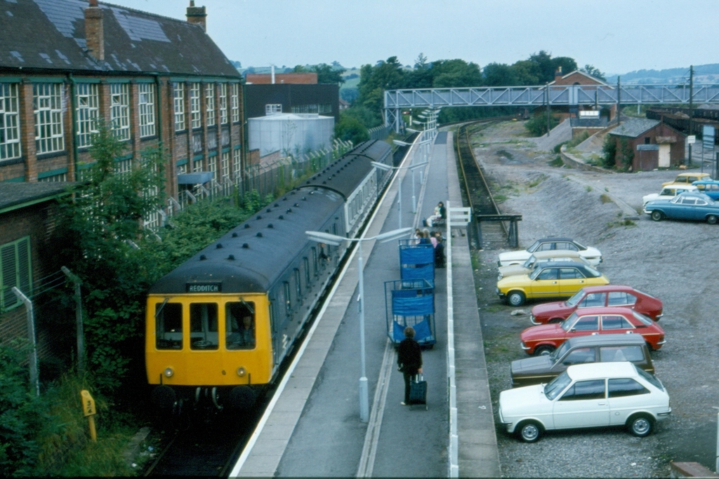 Class 116 dmu at Redditch