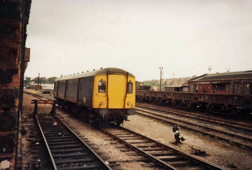 Class 128 parcels car at Worcester