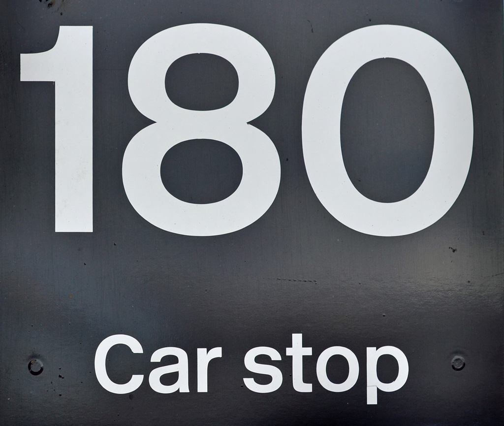 Class 180 sign