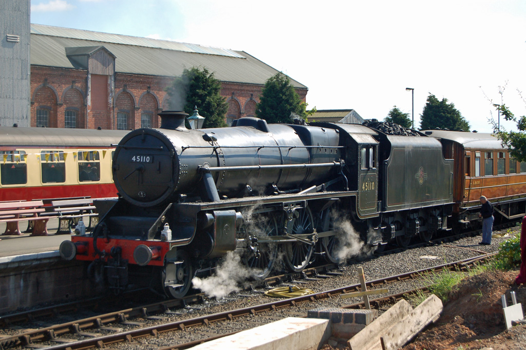 No.45110 at Kidderminster