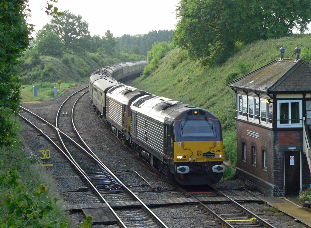 Nos.67005 & 67022 at Norton