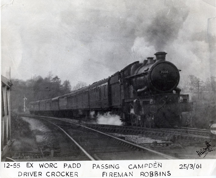 7006 at Campden Tunnel