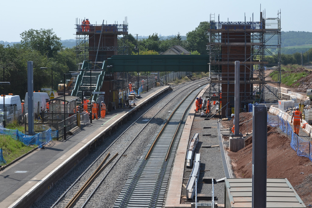 Alvechurch new station work