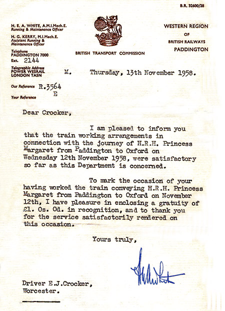 Letter to Ted Crocker