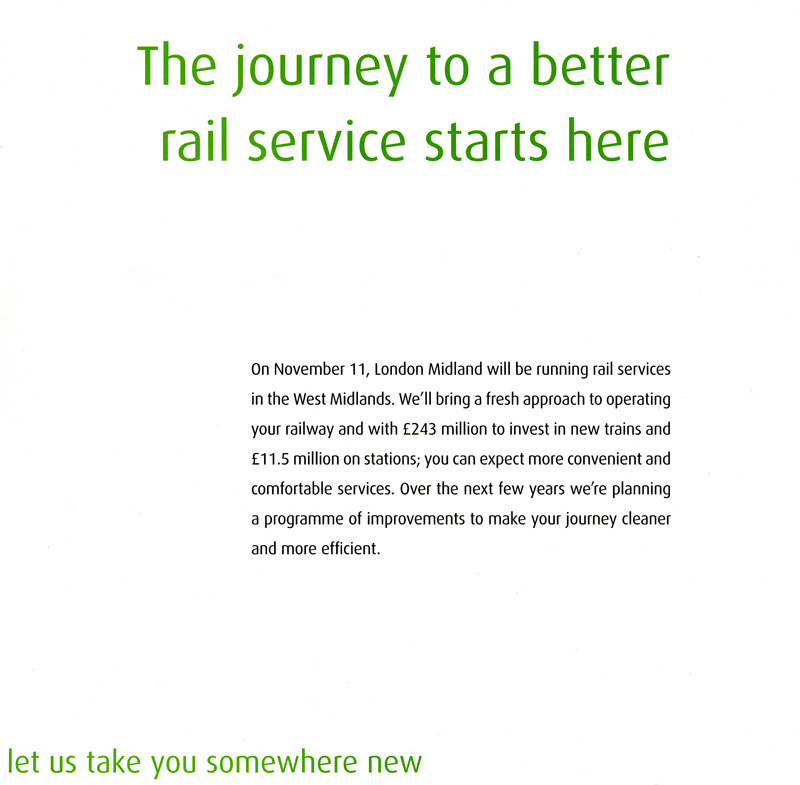 London Midland publicity