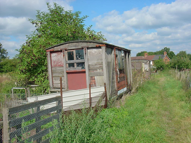 Wagon at Stoke Works 21/9/2001