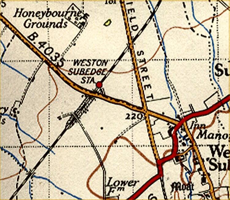 1930 Ordnance survey Map